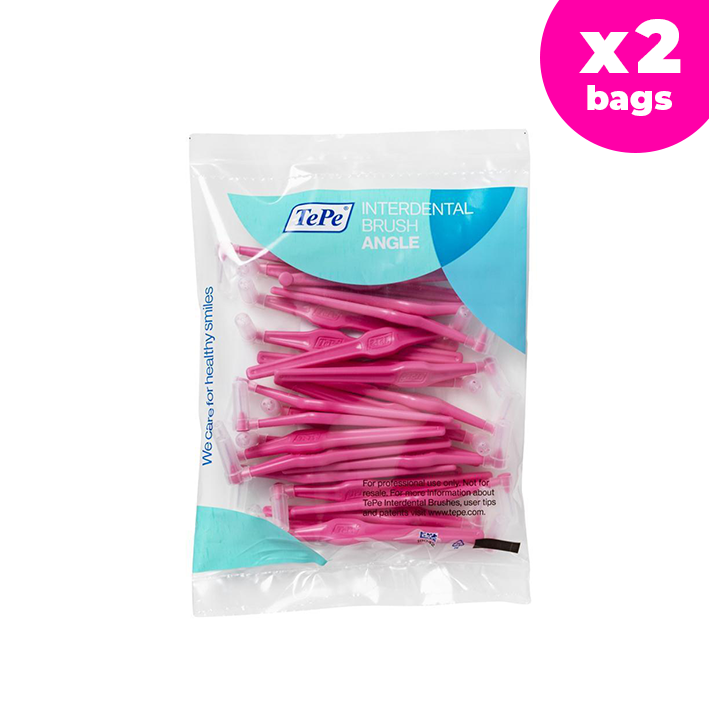 TePe Angle Interdental Brush 0.4mm (Pink) Tesco Dental Philippines